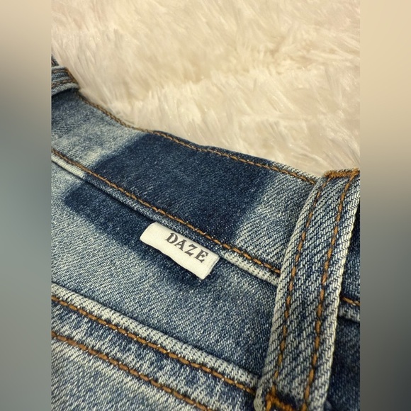 Daze Denim Women Bottom Line High Rise Vintage Short Size 26 NWT - Picture 5 of 8